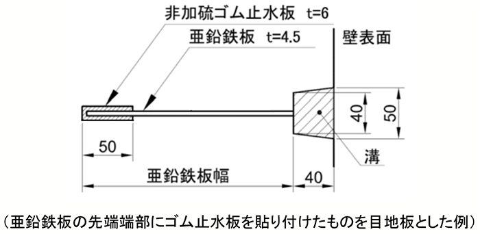 図-3　ひび割れ誘発目地の例（2）<sup>1）</sup>