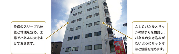 ALCの建物の例