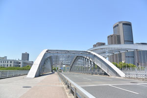 新（右）旧の桜宮橋