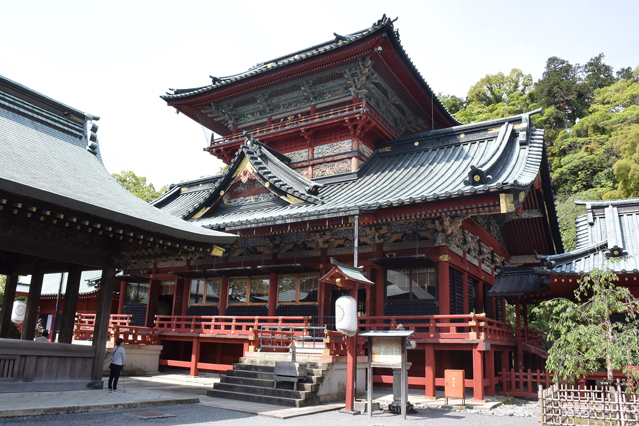 浅間神社・神部神社の大拝殿