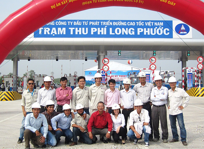 ベトナム・ホーチミンーロンタイン高速道路開通式（2014年1月2日）