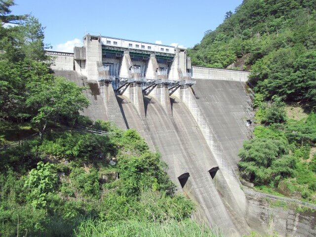 写真:大野ダム（土木学会ホームページより）